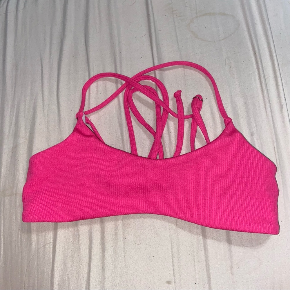 Pink Bikini Top